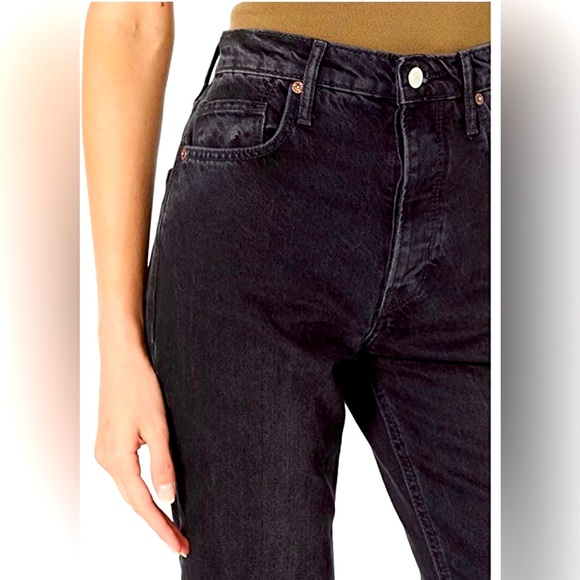 Free People Tapered Baggy Boyfriend. We the Free. Free People. Panther - Picture 5 of 5